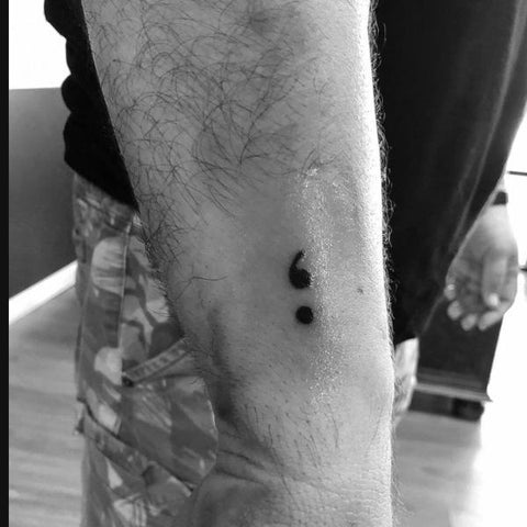 Today is the beginning of... - The Semicolon Tattoo Project | Facebook